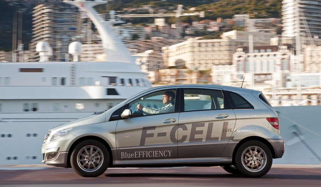 Mercedes-Benz, F-Cell, waterstof, brandstofcel