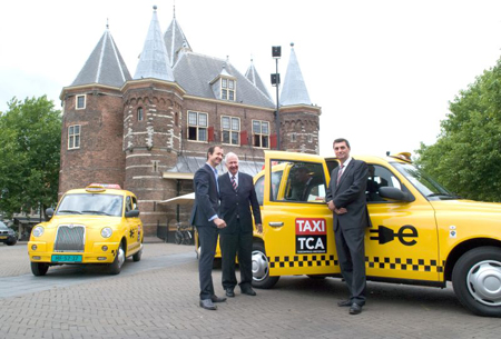 elektrische taxi, Amsterdam, TCA