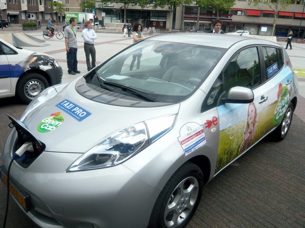 Prestige GreenCab, elektrische taxi, opladen