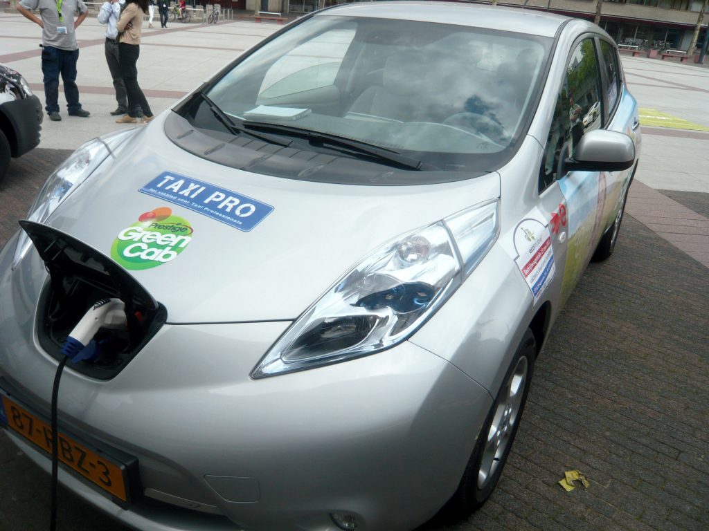 elektrische taxi, GreenCab, opladen