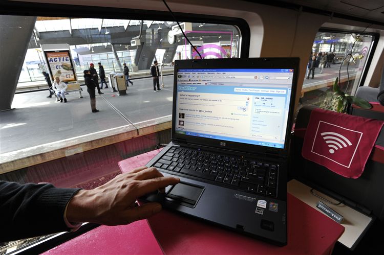 Gratis internet in trein