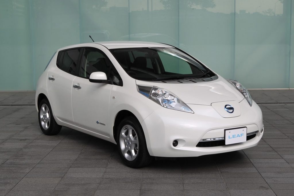 Nissan, Leaf, elektrische auto