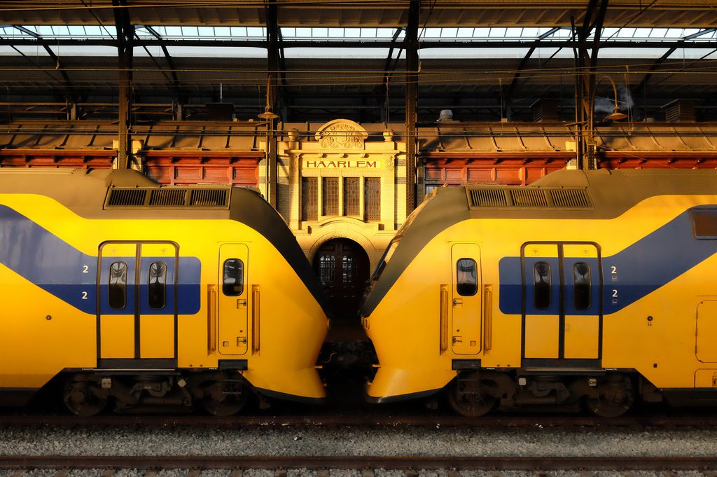 Intercity, trein, NS, station Haarlem, foto: Tim Boric