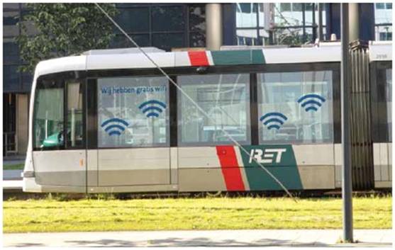 RET, tram, WiFi