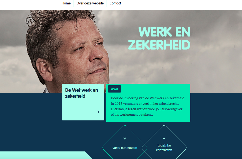 Wet werk en zekerheid, website, www.mijnwerkenzekerheid.nl