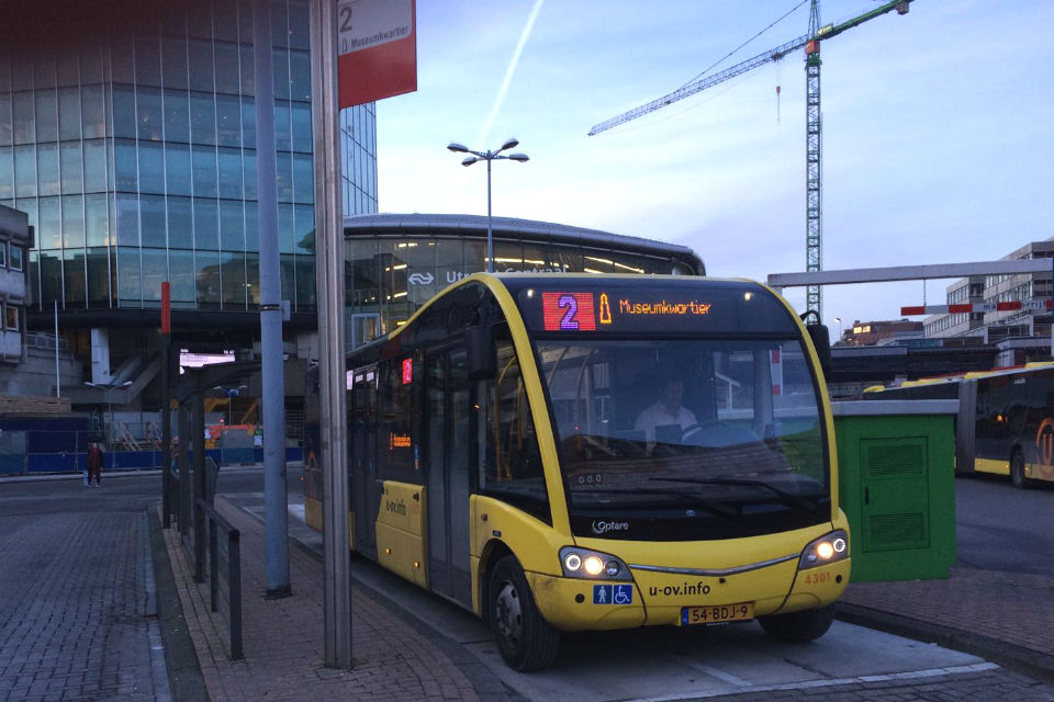 Elektrische bus, U-OV, Qbuzz, Utrecht CS
