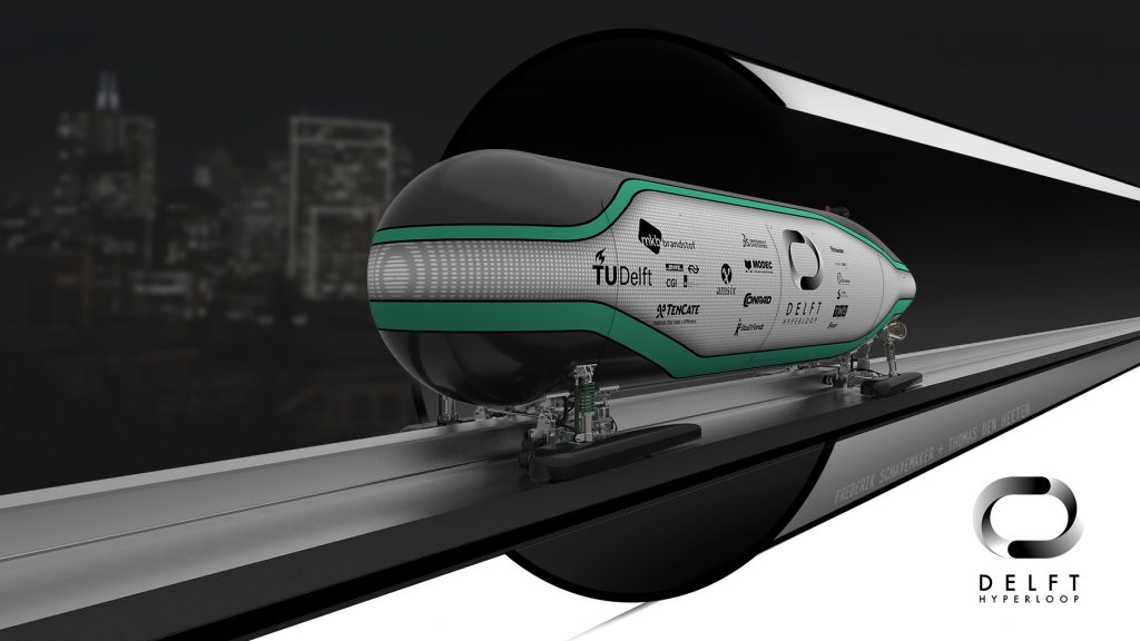 Hyperloop illustratie (foto: NS)