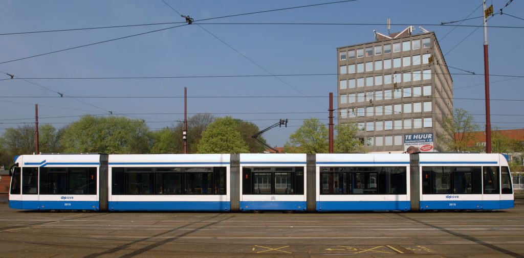 GVB tram Amsterdam (bron: GVB Verbindt)