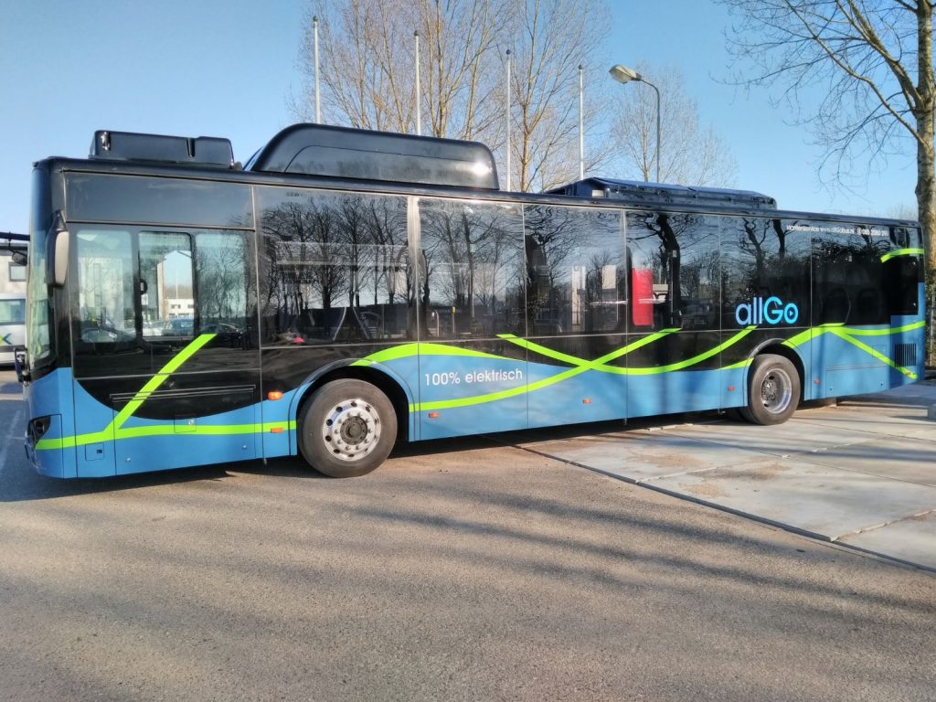 Elektrische bus allGo Almere Keolis
