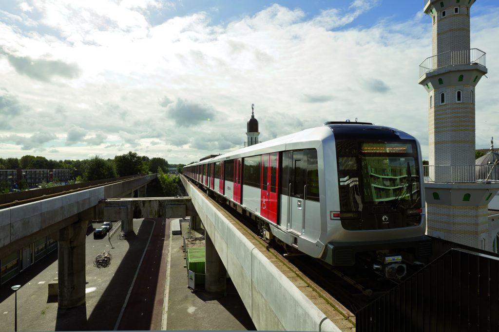 Metro M5, GVB, Amsterdam, Alstom (foto: GVB Verbindt)