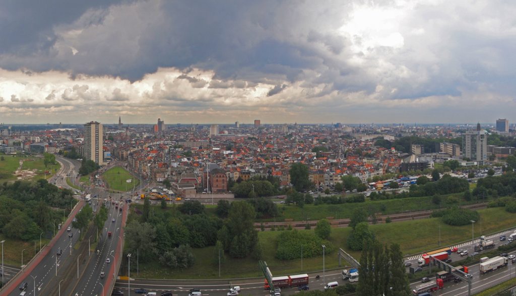 Antwerpen van boven. FOTO stad Antwerpen
