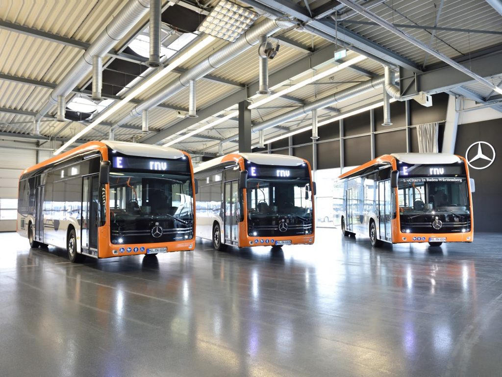 Elektrische stadsbussen van Mercedes-Benz