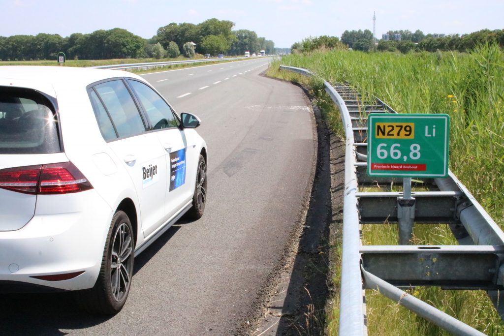 In Noord Brabant start een proef om wegbeheerders te voorzien van data uit sensoren van auto's. FOTO Provincie Noord Brabant