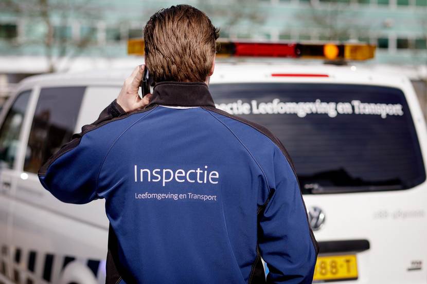 Weginspecteur Inspectie Leefomgeving en Transport BEELD ILENT