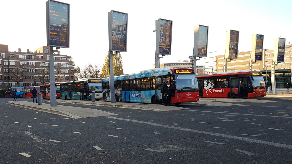 Bussen van Syntus Twente in Enschede