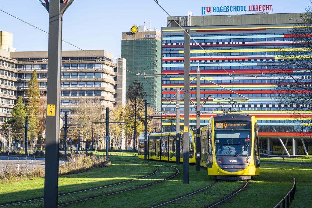 Tram U-OV op Utrecht Science Park (foto: ANP)