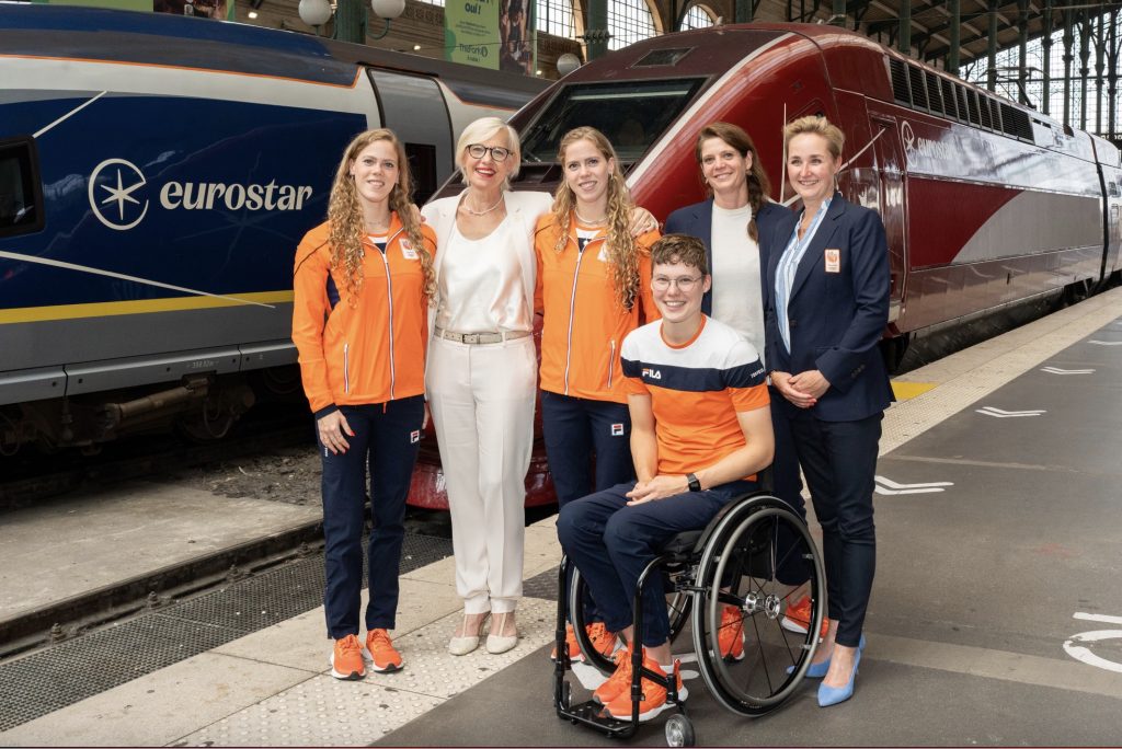 Eurostar Group gaat Nederlandse Olympiërs en Paralympiërs vervoeren