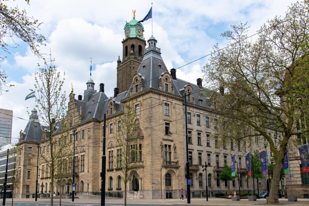 Het Rotterdamse stadhuis